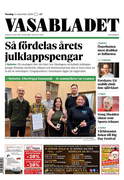 Vasabladet 11.12.2025