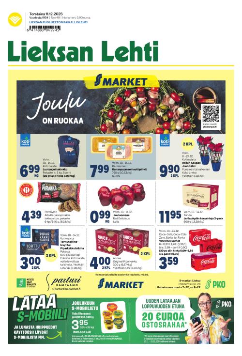 Lieksan Lehti 11.12.2025