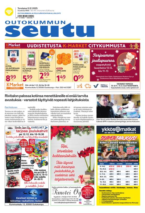 Outokummun Seutu 11.12.2025