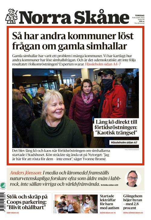 Norra Skåne 11.12.2025