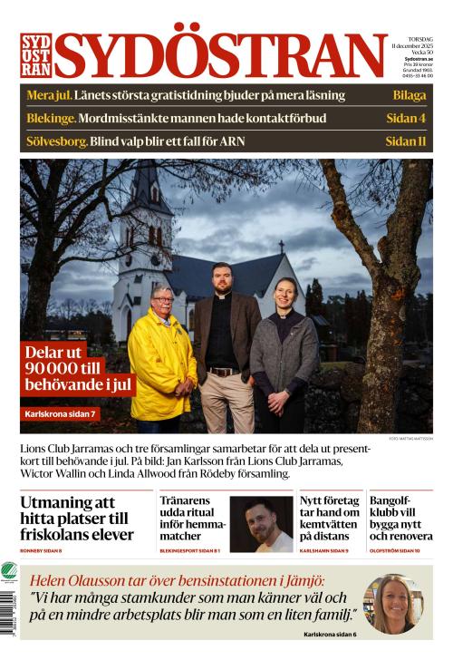 Sydöstran 11.12.2025