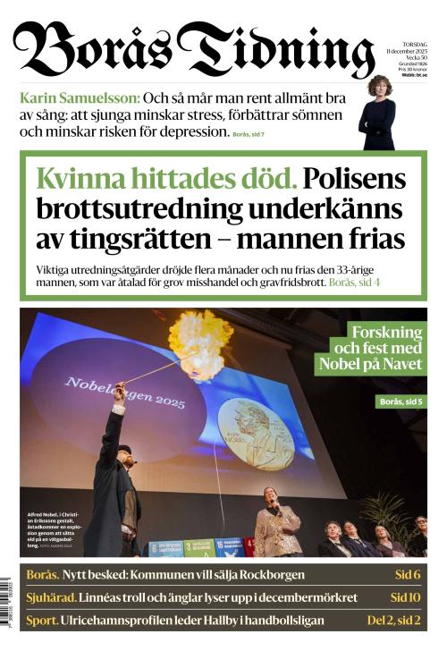 Borås Tidning 11.12.2025