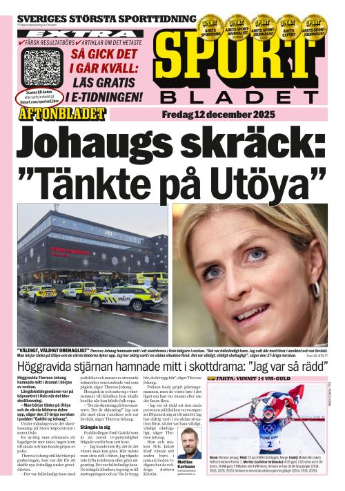 Aftonbladet Sportbladet 12.12.2025