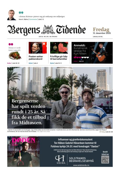 Bergens Tidende (NO) 12.12.2025