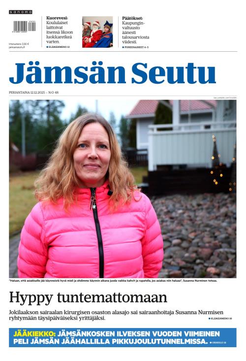 Jämsän Seutu ja Vekkari 12.12.2025