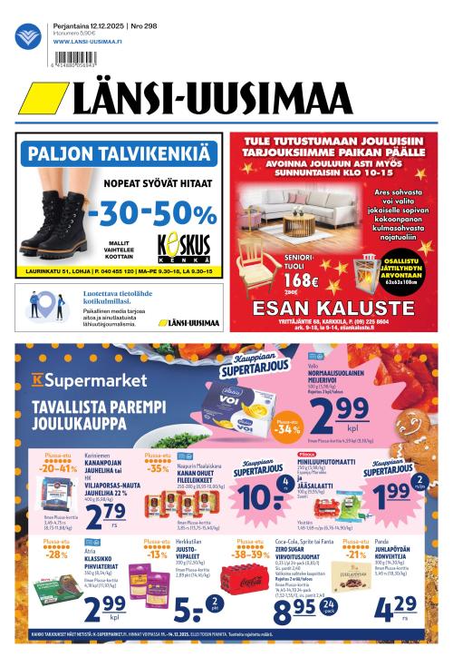 Länsi-Uusimaa 12.12.2025