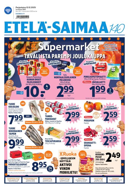 Etelä-Saimaa 12.12.2025