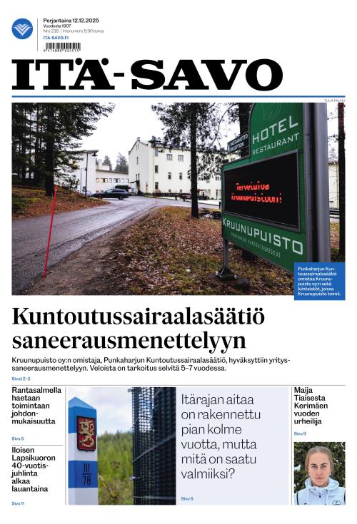 Itä-Savo 12.12.2025