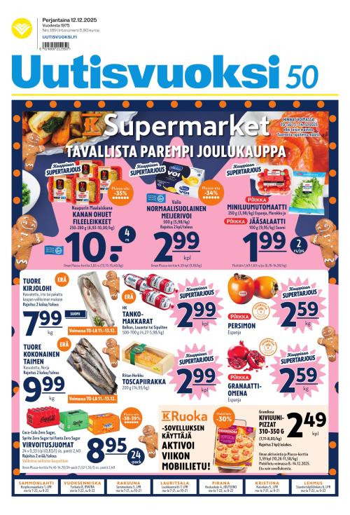 Uutisvuoksi 12.12.2025