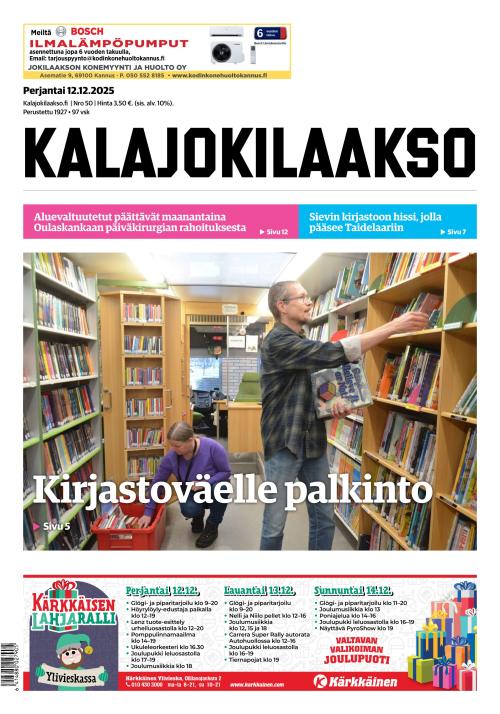 Kalajokilaakso ja Kalajaska 12.12.2025