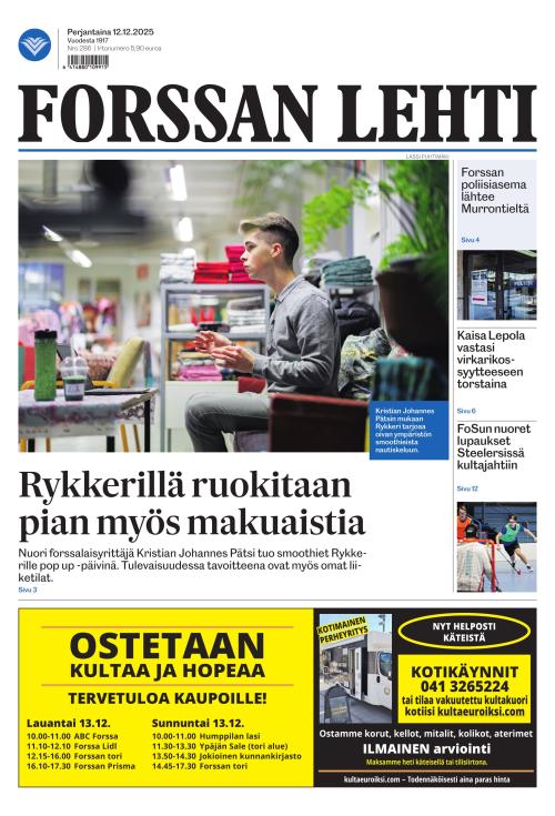 Forssan Lehti 12.12.2025