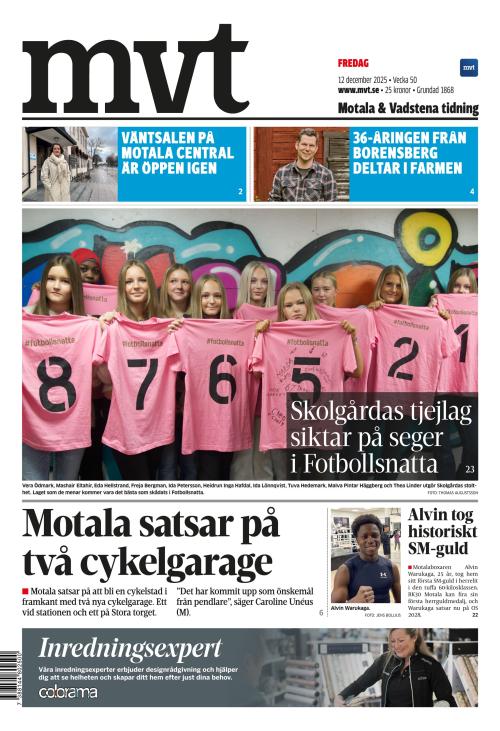 Motala Vadstena Tidning 12.12.2025