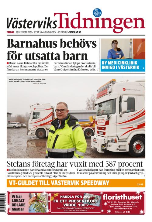 Västerviks-Tidningen 12.12.2025