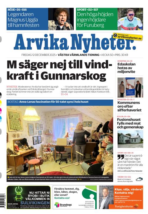 Arvika Nyheter 12.12.2025