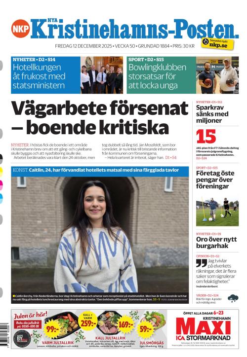 Nya Kristinehamns-Posten 12.12.2025