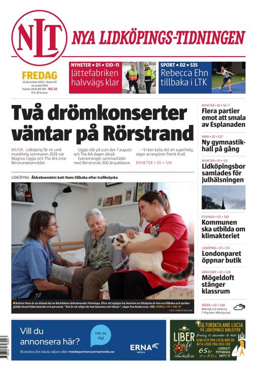 Nya Lidköpings-Tidningen 12.12.2025