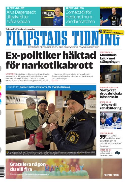 Filipstads Tidning 12.12.2025