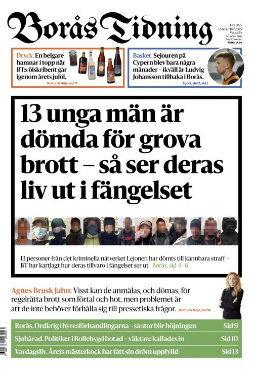 Borås Tidning 12.12.2025