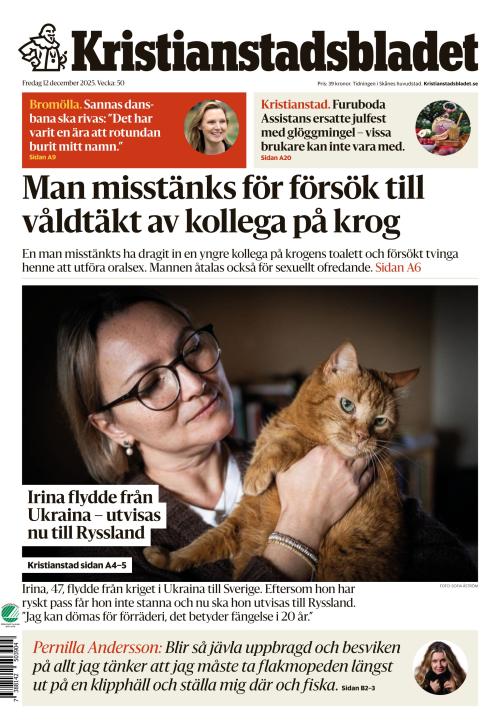 Kristianstadsbladet 12.12.2025