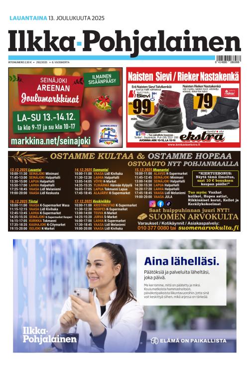 Ilkka-Pohjalainen 13.12.2025