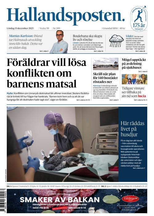 Hallandsposten 13.12.2025