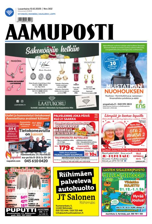 Aamuposti 13.12.2025