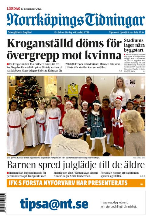 Norrköpings Tidningar 13.12.2025