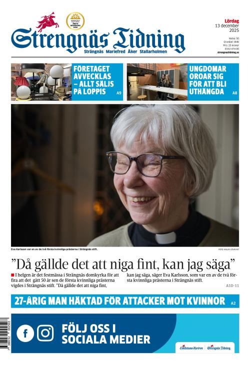 Strengnäs Tidning 13.12.2025