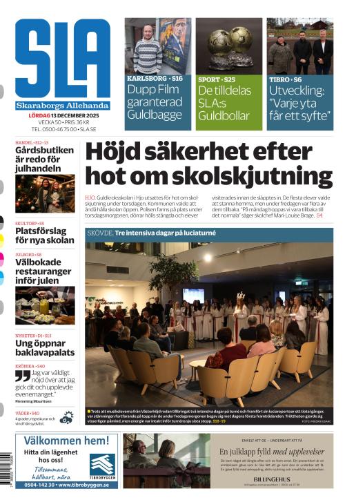 Skaraborgs Allehanda 13.12.2025