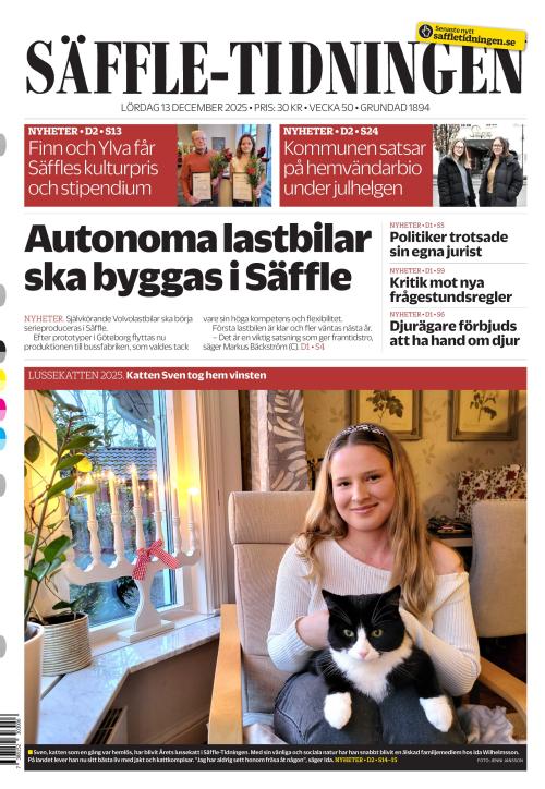Säffle-Tidningen 13.12.2025