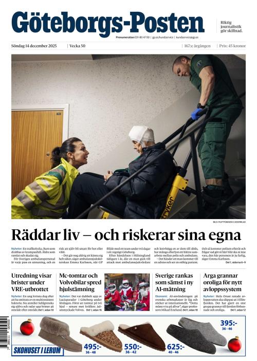 Göteborgs-Posten 14.12.2025