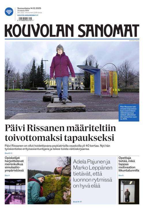 Kouvolan Sanomat 14.12.2025