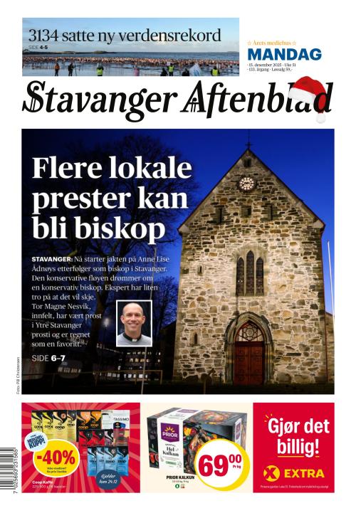 Stavanger Aftenblad (NO) 15.12.2025