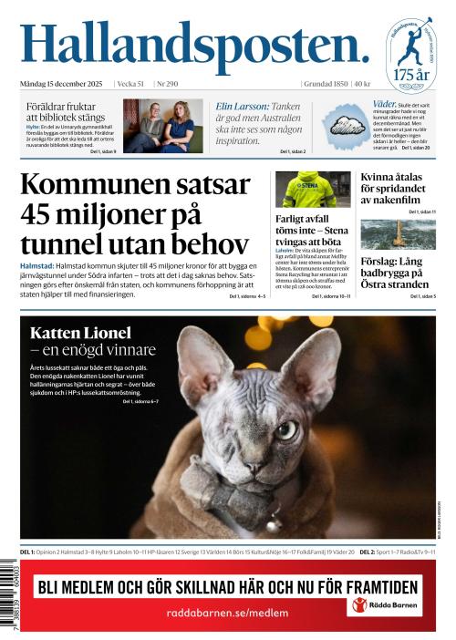 Hallandsposten 15.12.2025