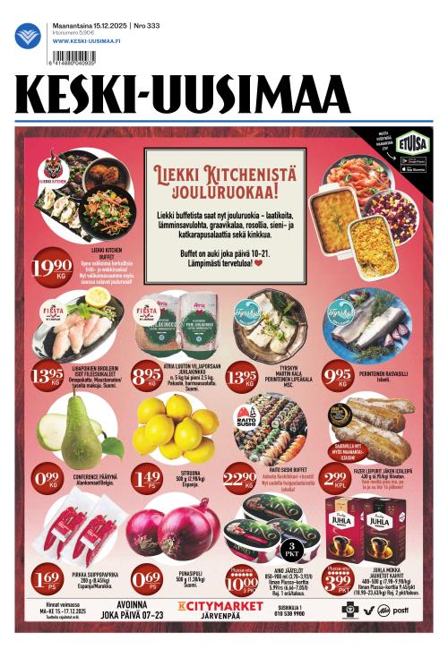 Keski-Uusimaa 15.12.2025