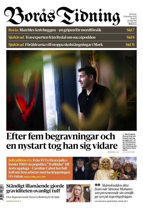 Borås Tidning 15.12.2025