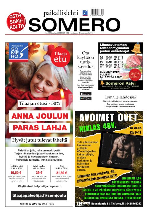 Paikallislehti Somero