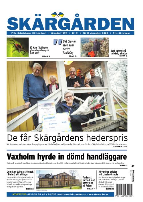 Tidningen Skärgården issue-51/2025