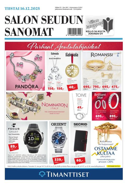 Salon Seudun Sanomat 16.12.2025
