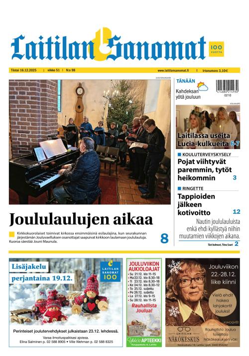Laitilan Sanomat 16.12.2025