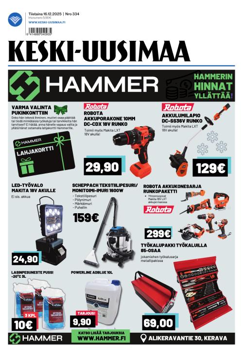 Keski-Uusimaa 16.12.2025