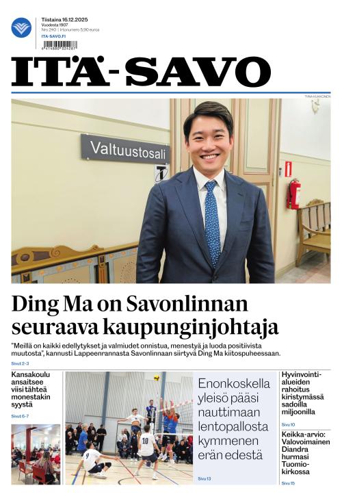 Itä-Savo 16.12.2025