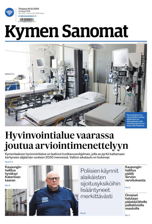 Kymen Sanomat 16.12.2025