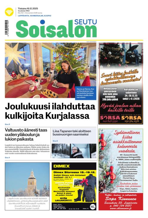 Soisalon Seutu 16.12.2025
