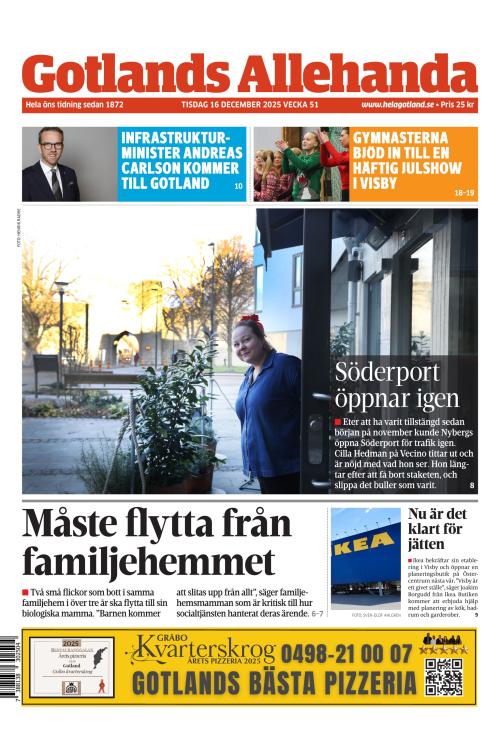 Gotlands Allehanda 16.12.2025