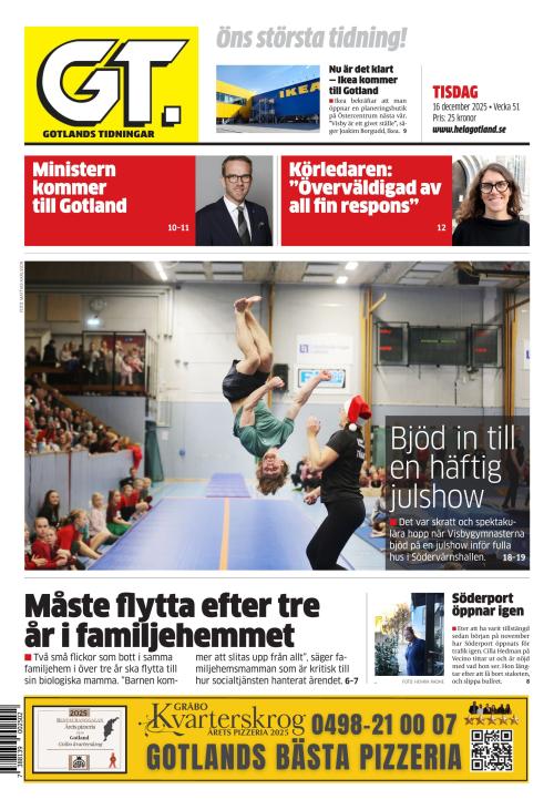 Gotlands Tidningar 16.12.2025
