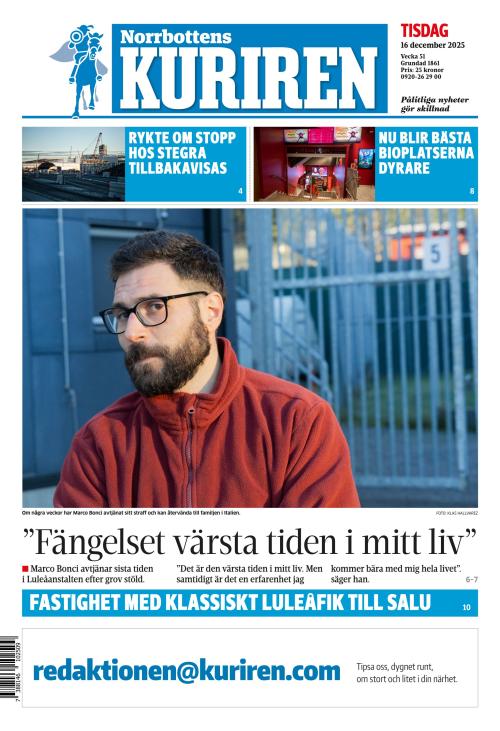 Norrbottens-kuriren 16.12.2025