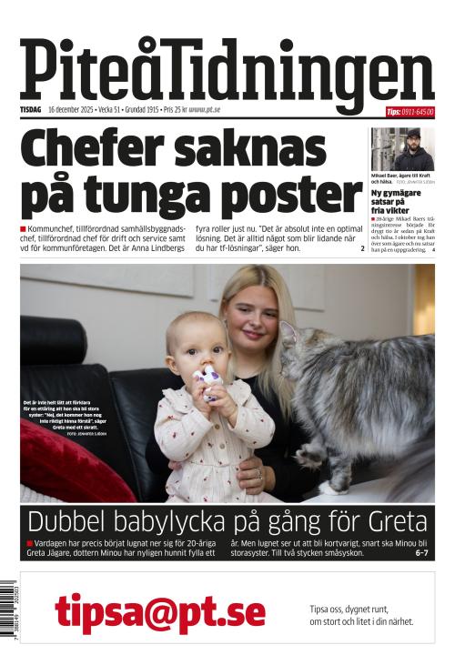 Piteå-Tidningen 16.12.2025