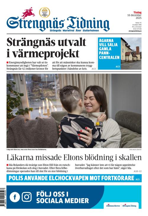 Strengnäs Tidning 16.12.2025