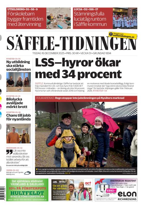 Säffle-Tidningen 16.12.2025